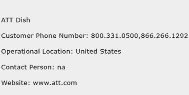 ATT Dish Phone Number Customer Service