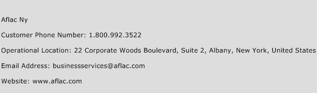 Aflac Ny Phone Number Customer Service