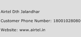 Airtel DTH Jalandhar Phone Number Customer Service