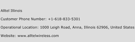Alltel Illinois Phone Number Customer Service