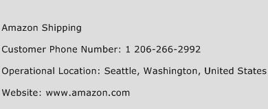 Amazon Shipping Phone Number Customer Service