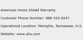 American Home Shield Warranty Phone Number Customer Service