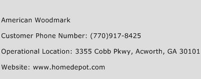 American Woodmark Phone Number Customer Service