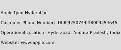 Apple Ipod Hyderabad Phone Number Customer Service