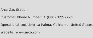 Arco Gas Station Phone Number Customer Service