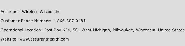 Assurance Wireless Wisconsin Phone Number Customer Service