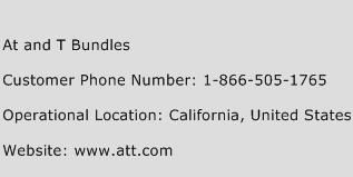 At and T Bundles Phone Number Customer Service