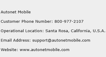 Autonet Mobile Phone Number Customer Service