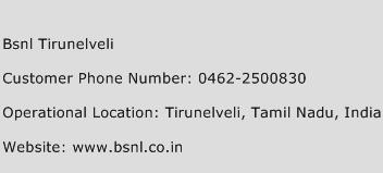BSNL Tirunelveli Phone Number Customer Service