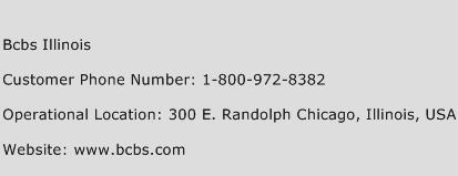 Bcbs Illinois Phone Number Customer Service