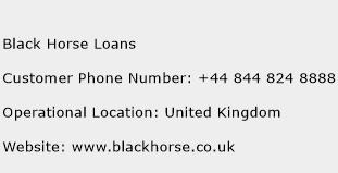 Black Horse Loans Phone Number Customer Service