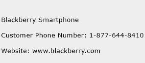 Blackberry Smartphone Phone Number Customer Service