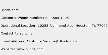Blinds.com Phone Number Customer Service