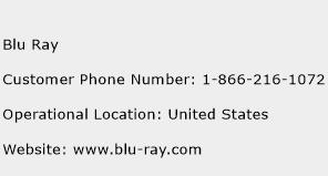 Blu Ray Phone Number Customer Service