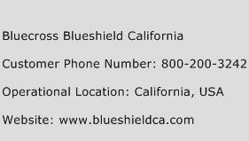Bluecross Blueshield California Phone Number Customer Service