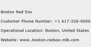 Boston Red Sox Phone Number Customer Service