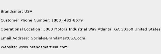 Brandsmart USA Phone Number Customer Service