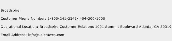 Broadspire Phone Number Customer Service