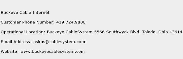 Buckeye Cable Internet Phone Number Customer Service