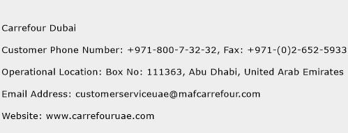 Carrefour Dubai Phone Number Customer Service
