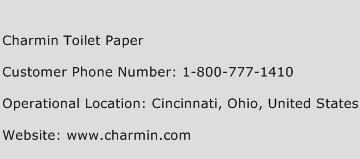 Charmin Toilet Paper Phone Number Customer Service