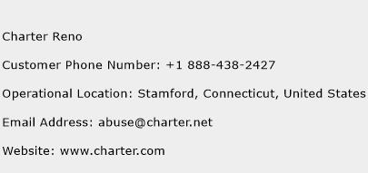Charter Reno Phone Number Customer Service