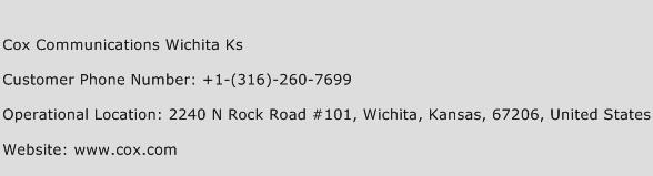 Cox Communications Wichita Ks Phone Number Customer Service