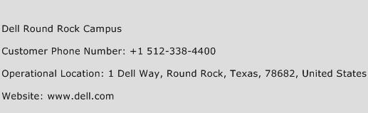 Dell Round Rock Campus Phone Number Customer Service
