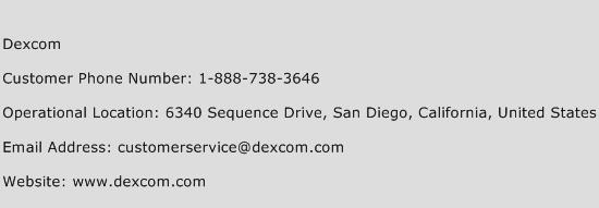 Dexcom Phone Number Customer Service
