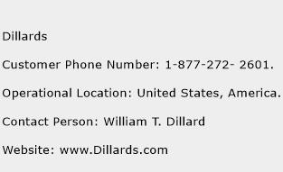 Dillards Phone Number Customer Service