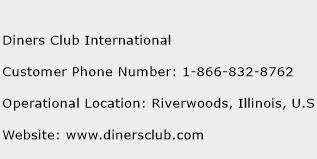 Diners Club International Phone Number Customer Service