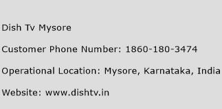 Dish Tv Mysore Phone Number Customer Service