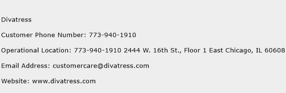 Divatress Phone Number Customer Service