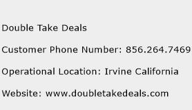 Double Take Deals Phone Number Customer Service