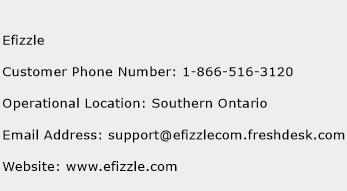 Efizzle Phone Number Customer Service