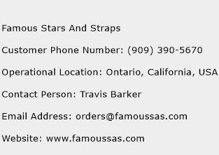 Famous Stars And Straps Phone Number Customer Service