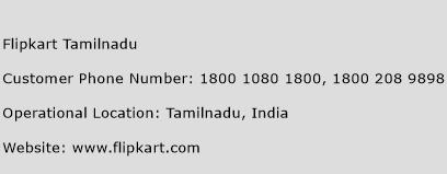 Flipkart Tamilnadu Phone Number Customer Service