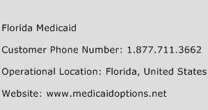 Florida Medicaid Phone Number Customer Service