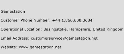 Gamestation Phone Number Customer Service