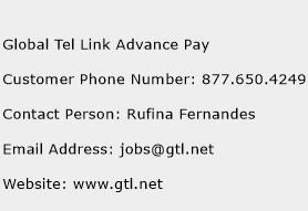 Global Tel Link Advance Pay Phone Number Customer Service