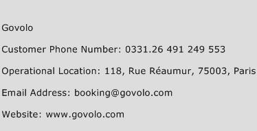 Govolo Phone Number Customer Service