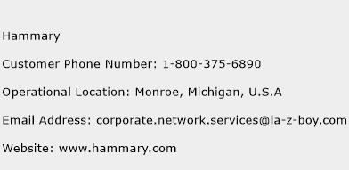 Hammary Phone Number Customer Service