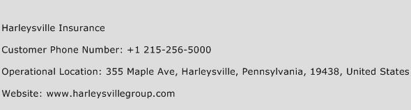 Harleysville Insurance Phone Number Customer Service