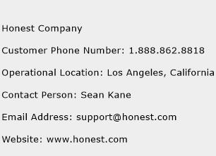 Honest Company Phone Number Customer Service