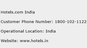Hotels.com India Phone Number Customer Service
