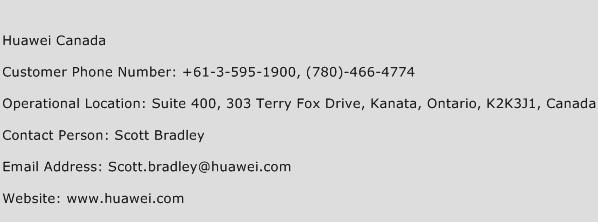 Huawei Canada Phone Number Customer Service