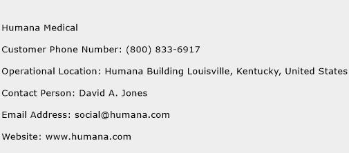 Humana Medical Phone Number Customer Service