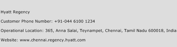 Hyatt Regency Phone Number Customer Service