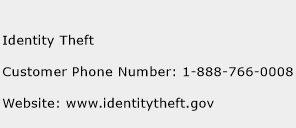Identity Theft Phone Number Customer Service