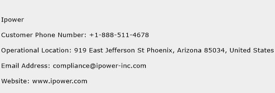 Ipower Phone Number Customer Service